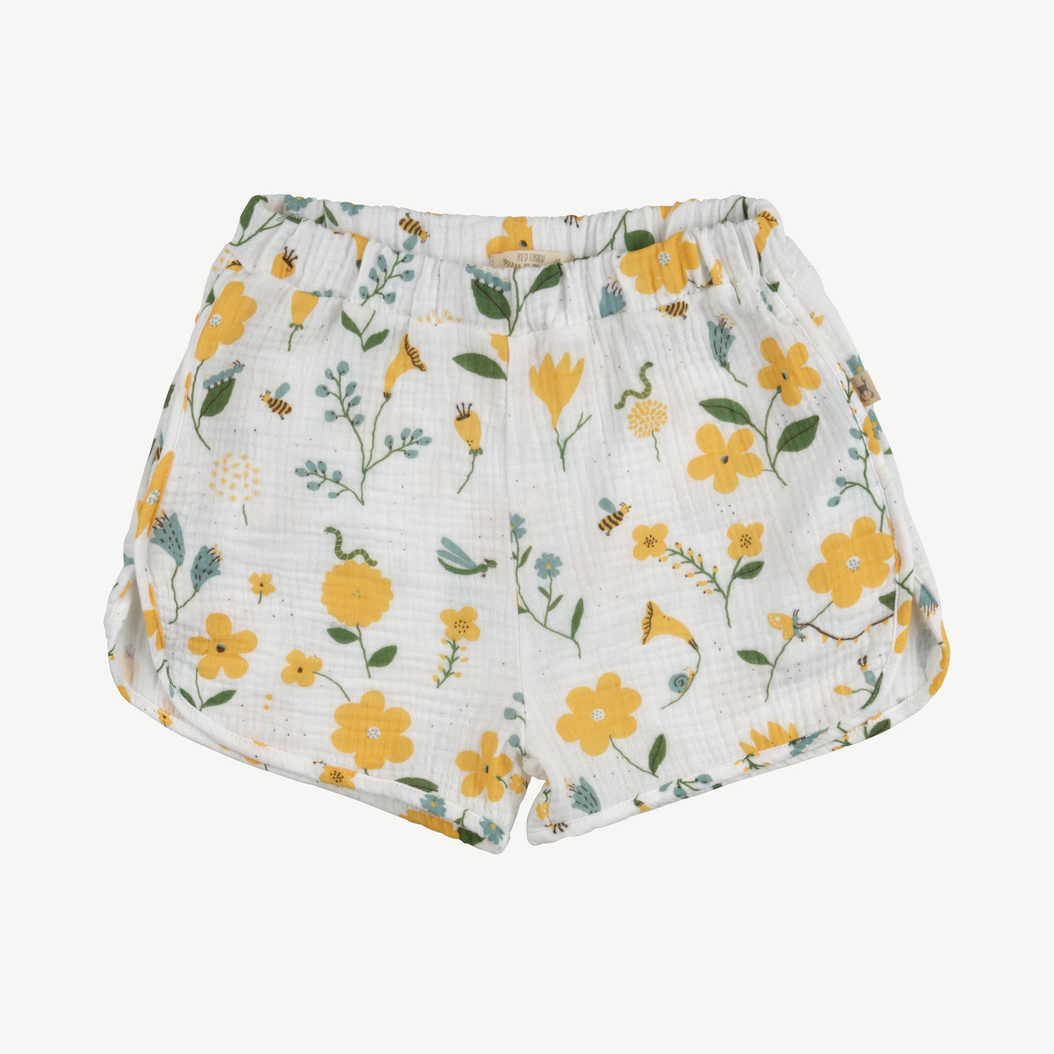 spring blossom' ivory muslin short