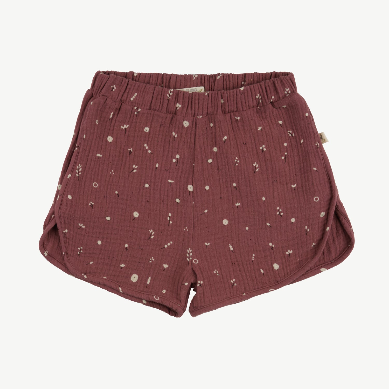 'dusty bloom' light mahogany muslin short