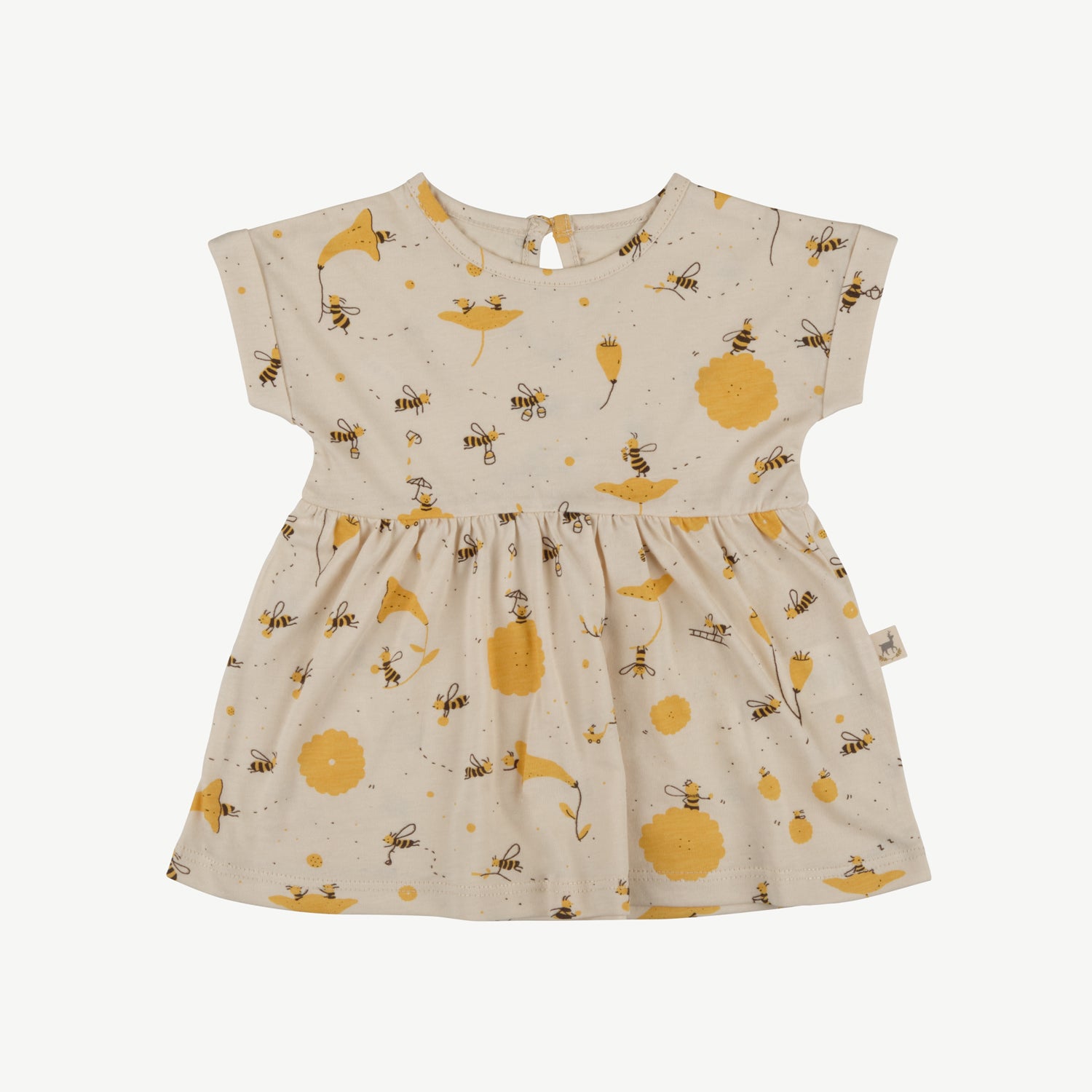 'buzzy bees' tapioca dress