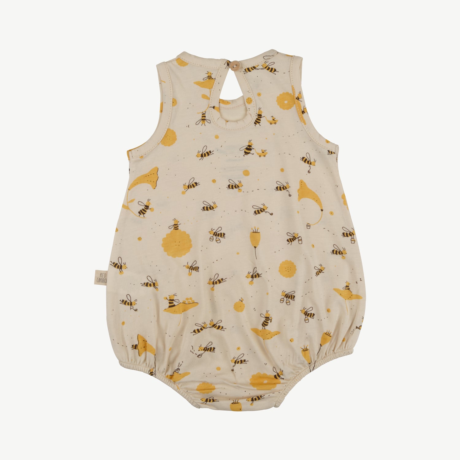 'buzzy bees' tapioca baggy onesie