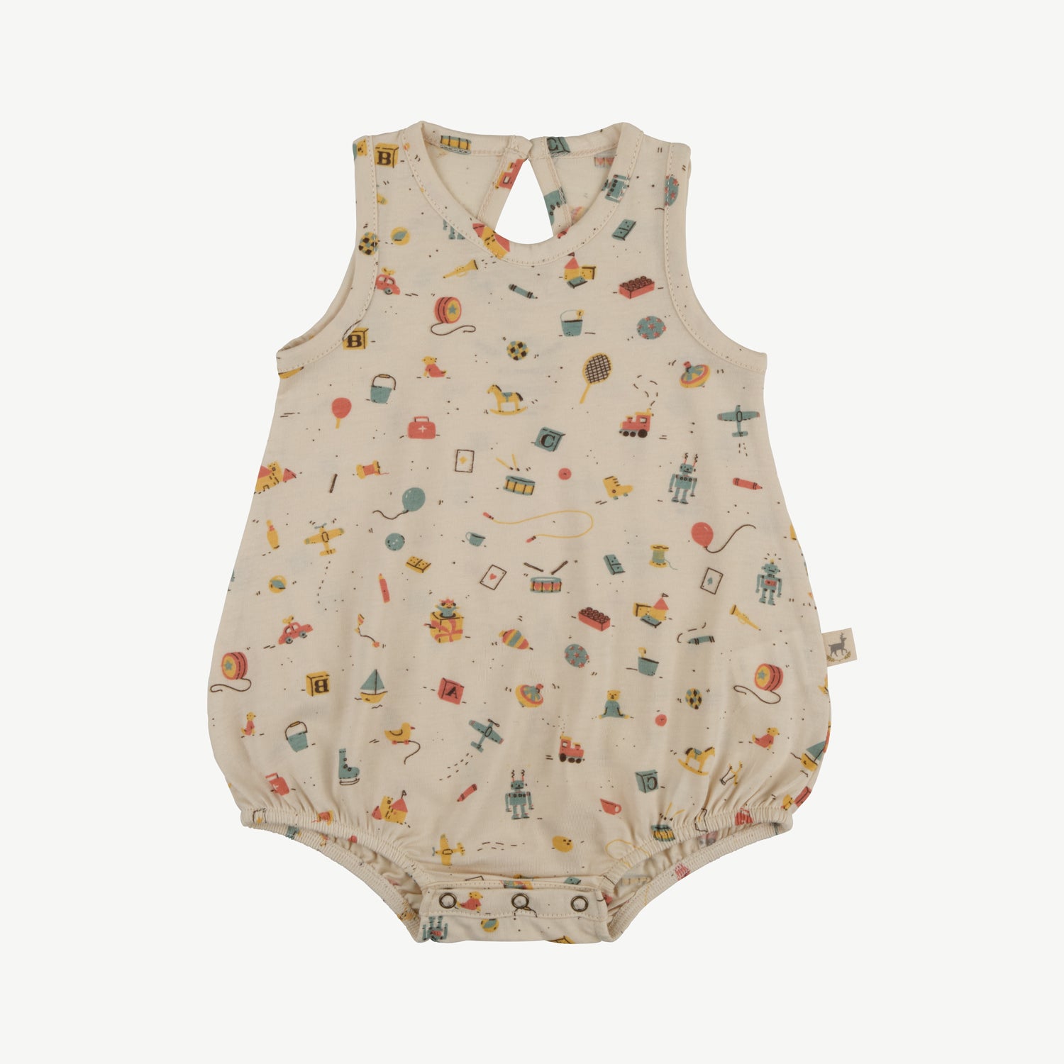 'bygone toys' tapioca baggy onesie